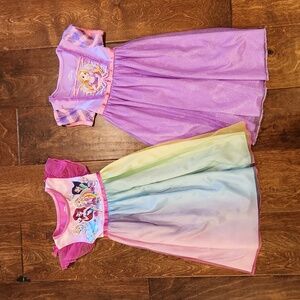 Set of 2 Disney Princess Nightgowns